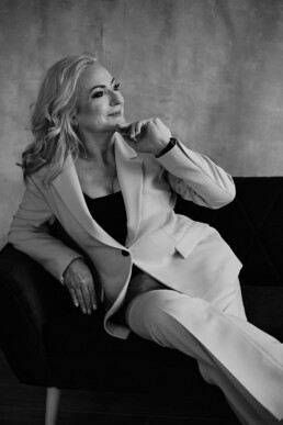 sesja kobieca kobiety dojrzałej w studio